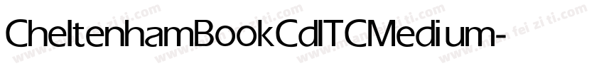 CheltenhamBookCdITC Medium字体转换